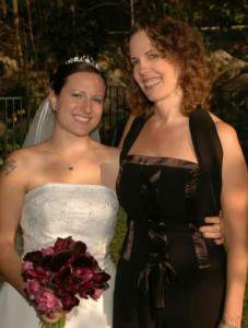 A couple year's older at Ashley's wedding