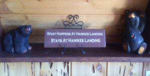 Hawkes Landing motto