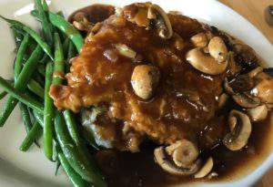 Chicken marsala at Left Fork Grill