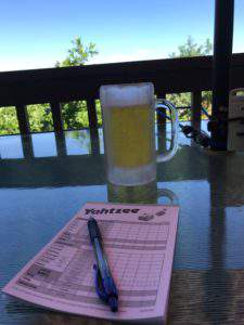 Yahtzee and beer