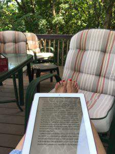 This is the life - reading at Hawkes Landing