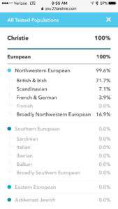 What is this girl made of? My experience with a home DNA test