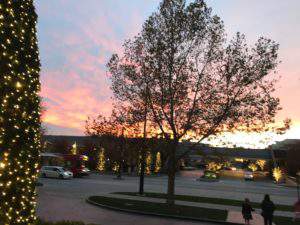 Friday favorites: sunset at the Grand America Hotel