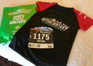 Race recap: Utah Valley 10k race packet