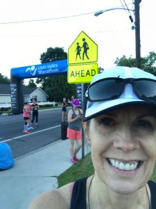 Anticipating the start of Utah Valley 10k