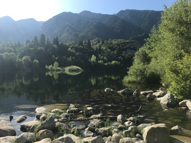 Lower Bells Canyon Reservoir.