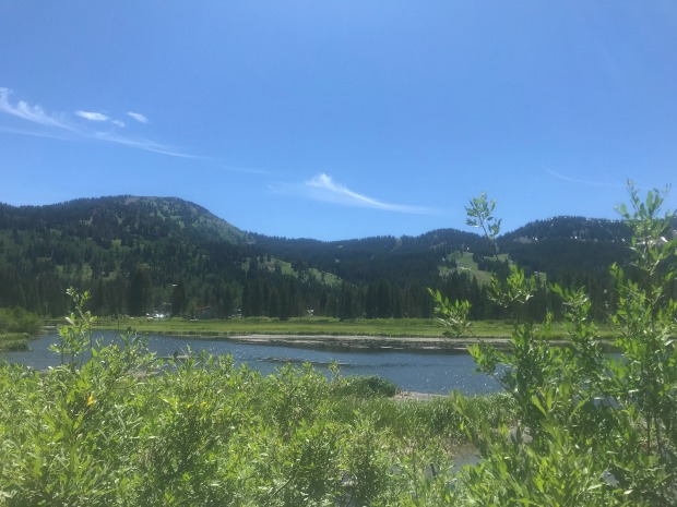 Silver Lake trail.