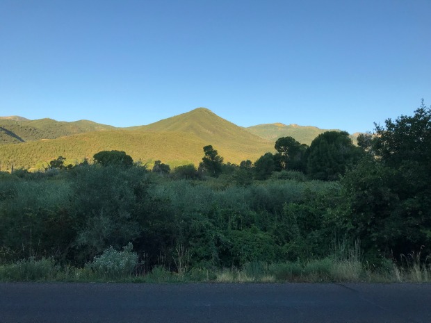 Mountains in Wasatch County Utah.