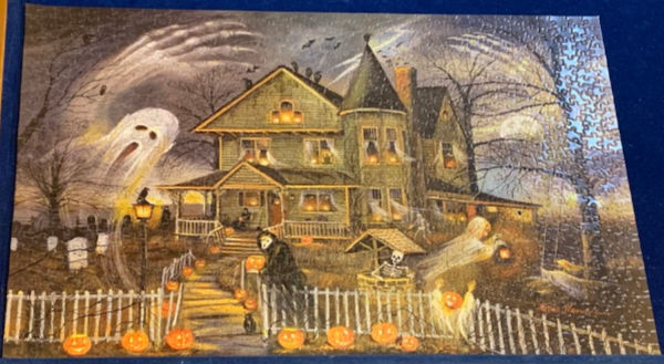 Halloween jigsaw puzzle.