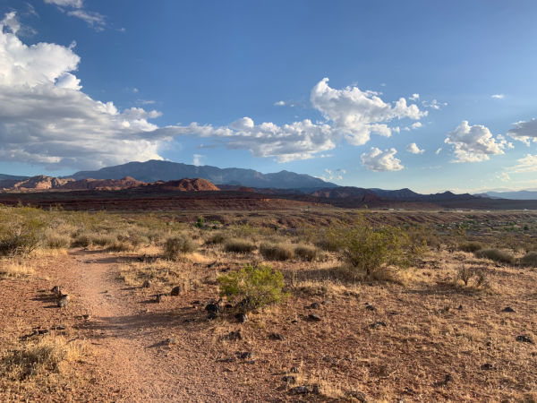 Coral Canyon Trail in Washington, Utah.