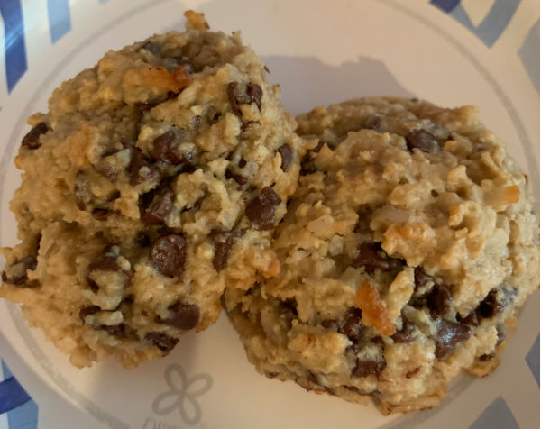 Oatmeal chocolate chip cookies.