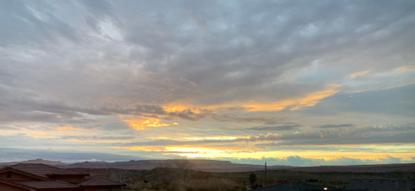 Sunrise in Southern Utah.