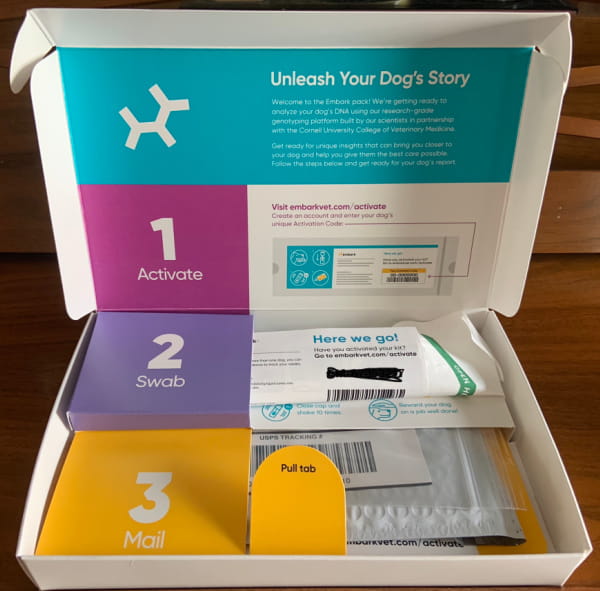 Unleash your dog's story - Embark DNA kit for dogs.