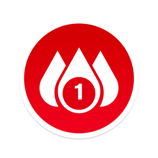 American Red Cross 1-gallon icon.