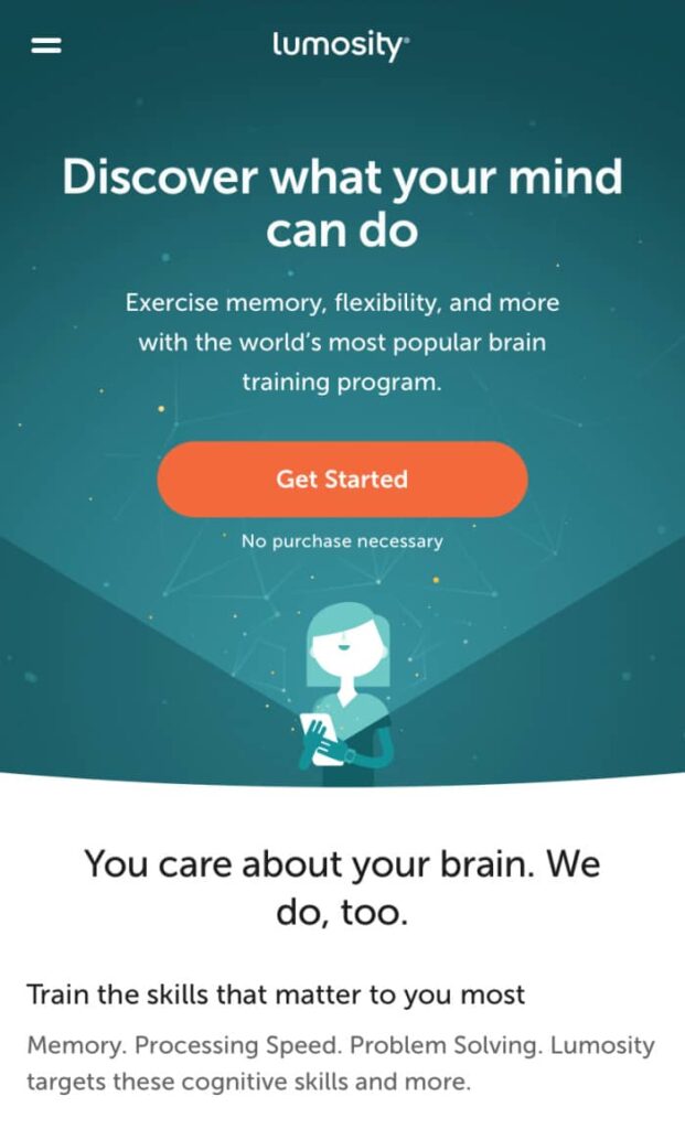 Lumosity. Discover what your mind can do.