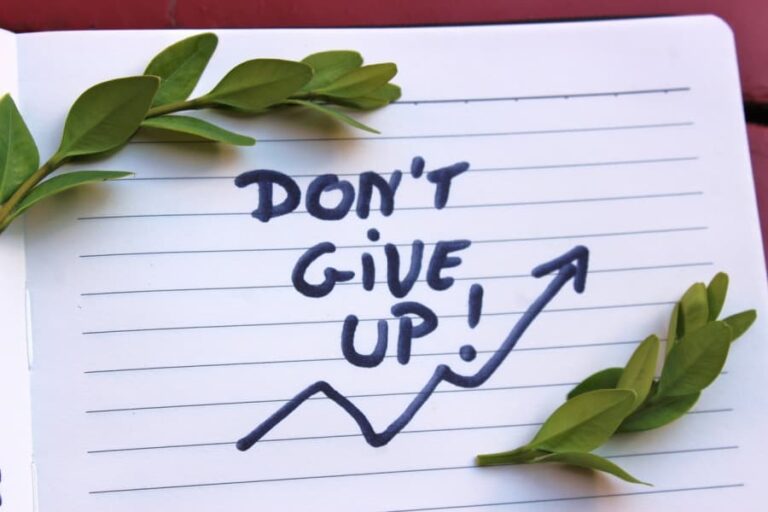 Don't give up!
