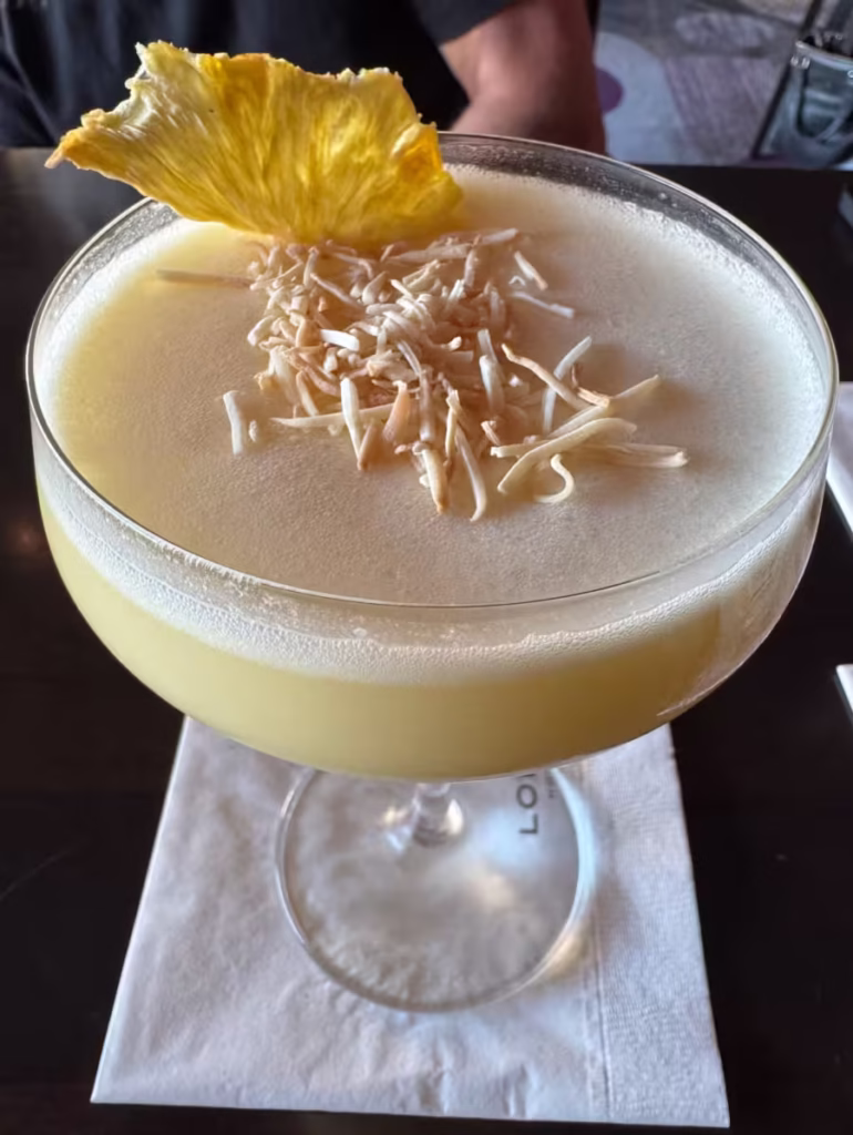 Coconut martini.