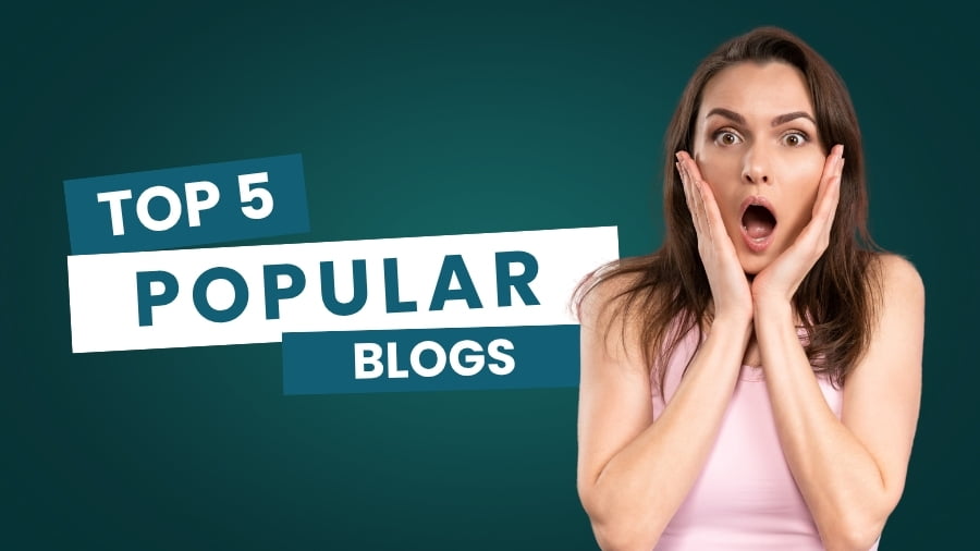 Top 5 Popular Blogs.