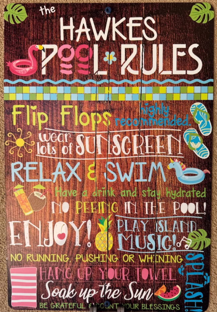 Hawkes Pool Rules.