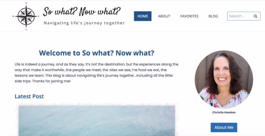 Welcome to So what? Now what?