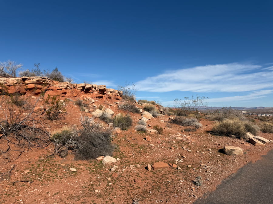 A desert walking trail in Southern Utah.