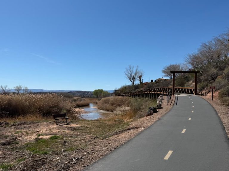 Virgin River Trail in Southern Utah.