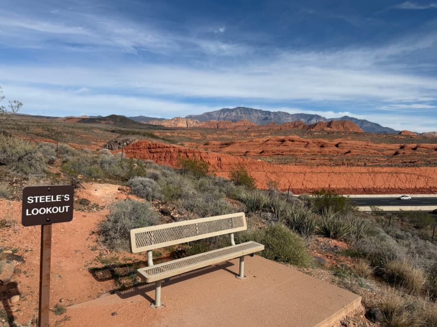 Steele's Lookout in Washington, Utah.