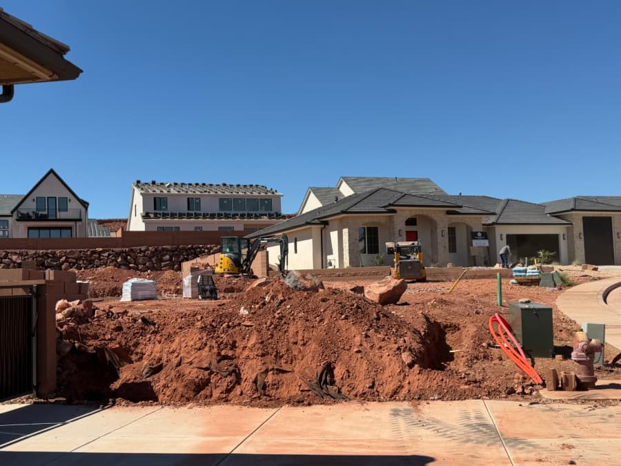 Construction site.